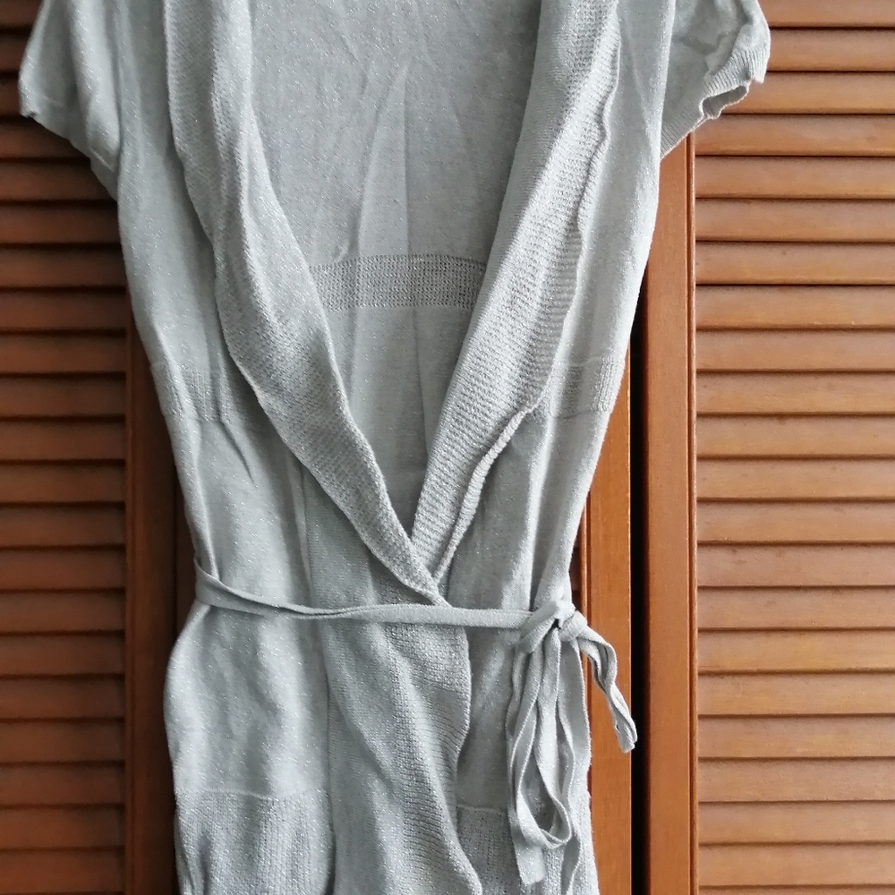 Short sleeve cardigan